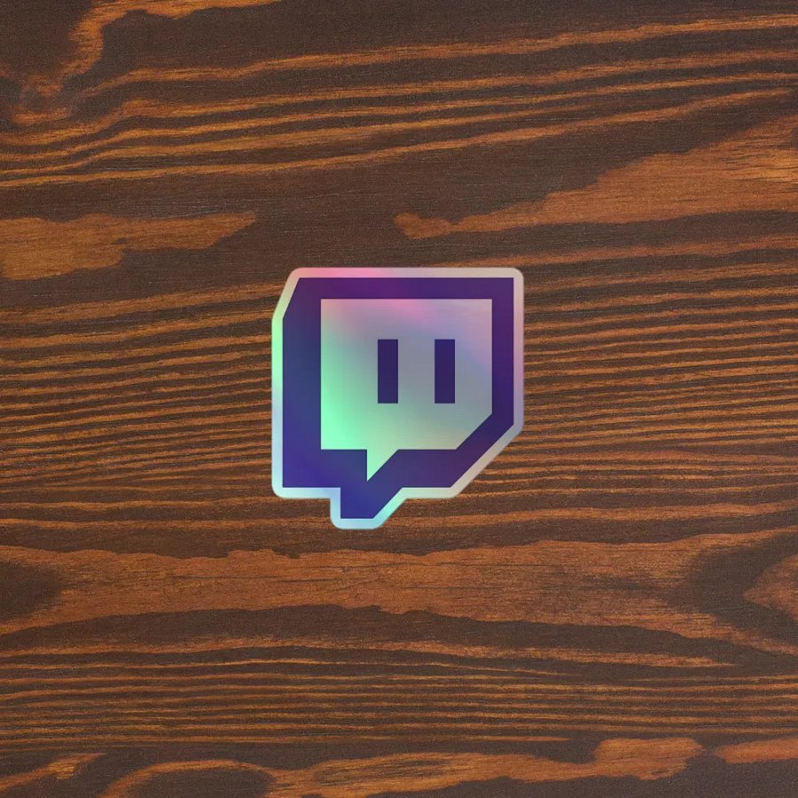 STICKER DEL LOGO DE TWITCH product image (5)