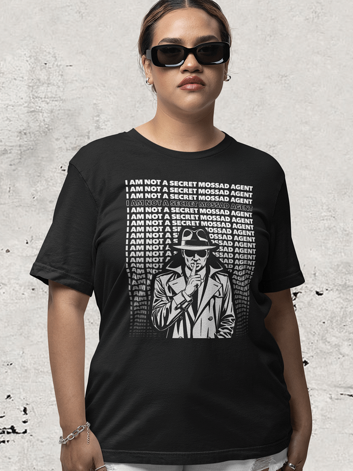 Secret Mossad Man T-Shirt - Woman Fit product image (1)