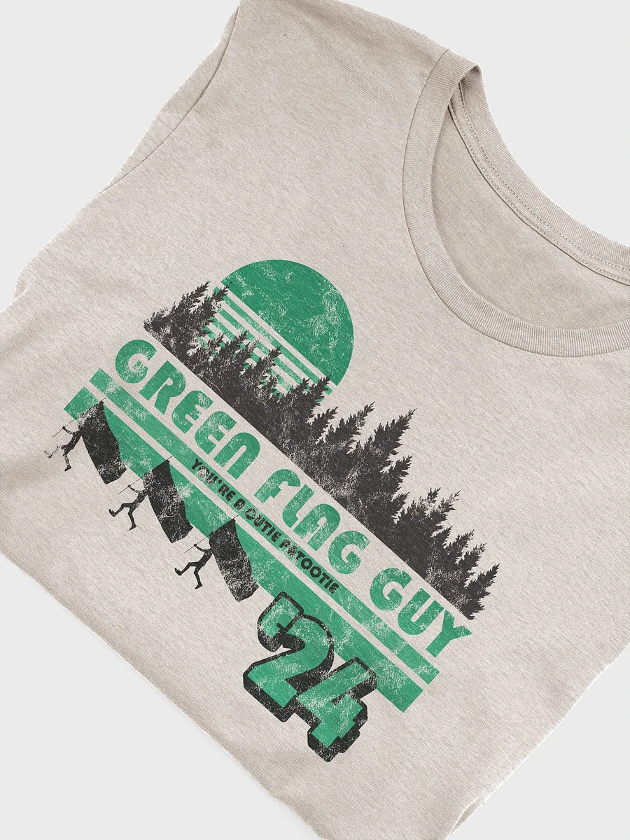 Green Flag Guy Retro Distressed Tee product image (5)