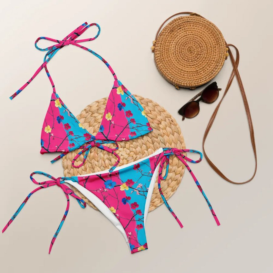 Dream Blossoms Eco-Chic Bikini Set product image (5)