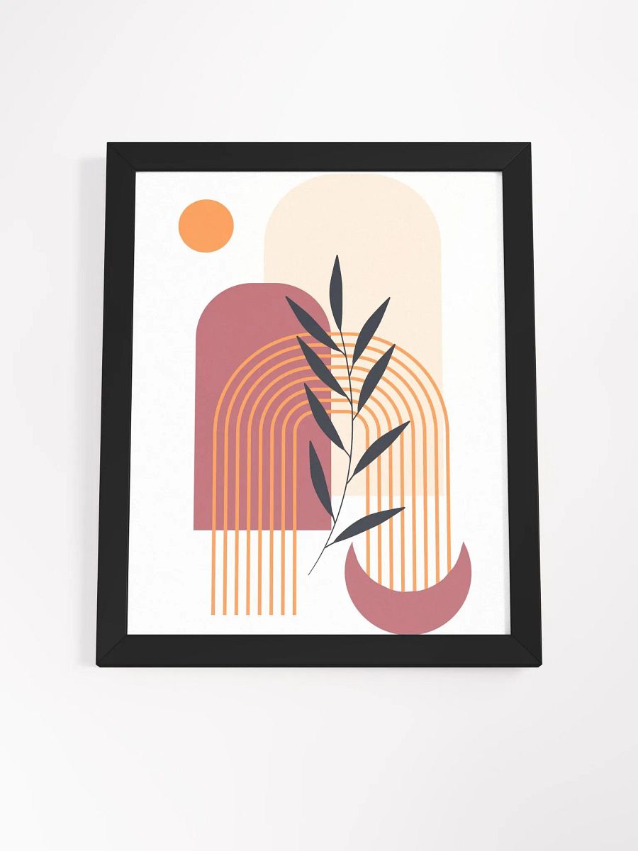 Modern Botanical Abstract Framed Poster product image (54)