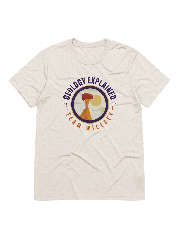 Sunrise Geology Tee w/large front logo product image (9)