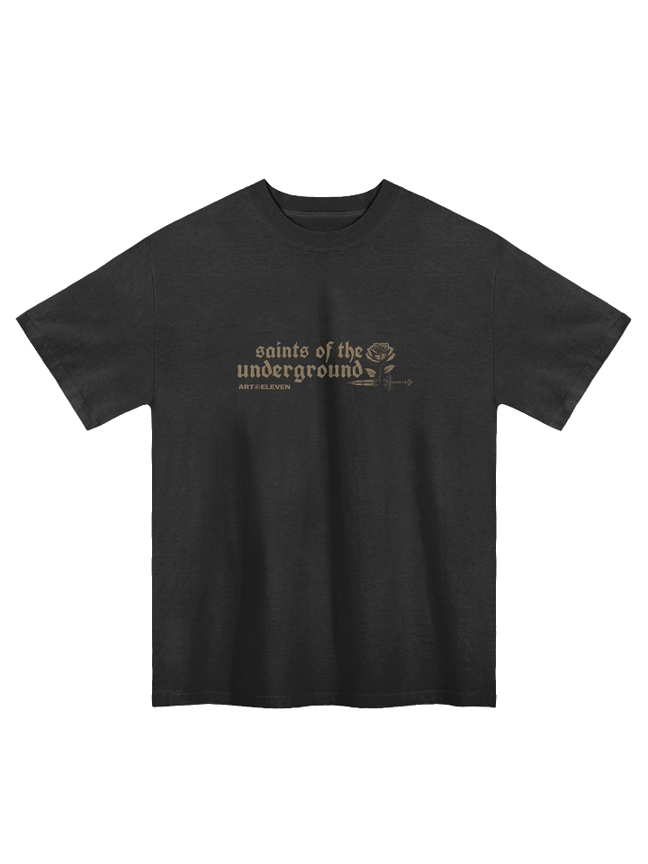 "Saints of the Underground" Tee: Wear Your Allegiance. 🌹🗡️ product image (1)