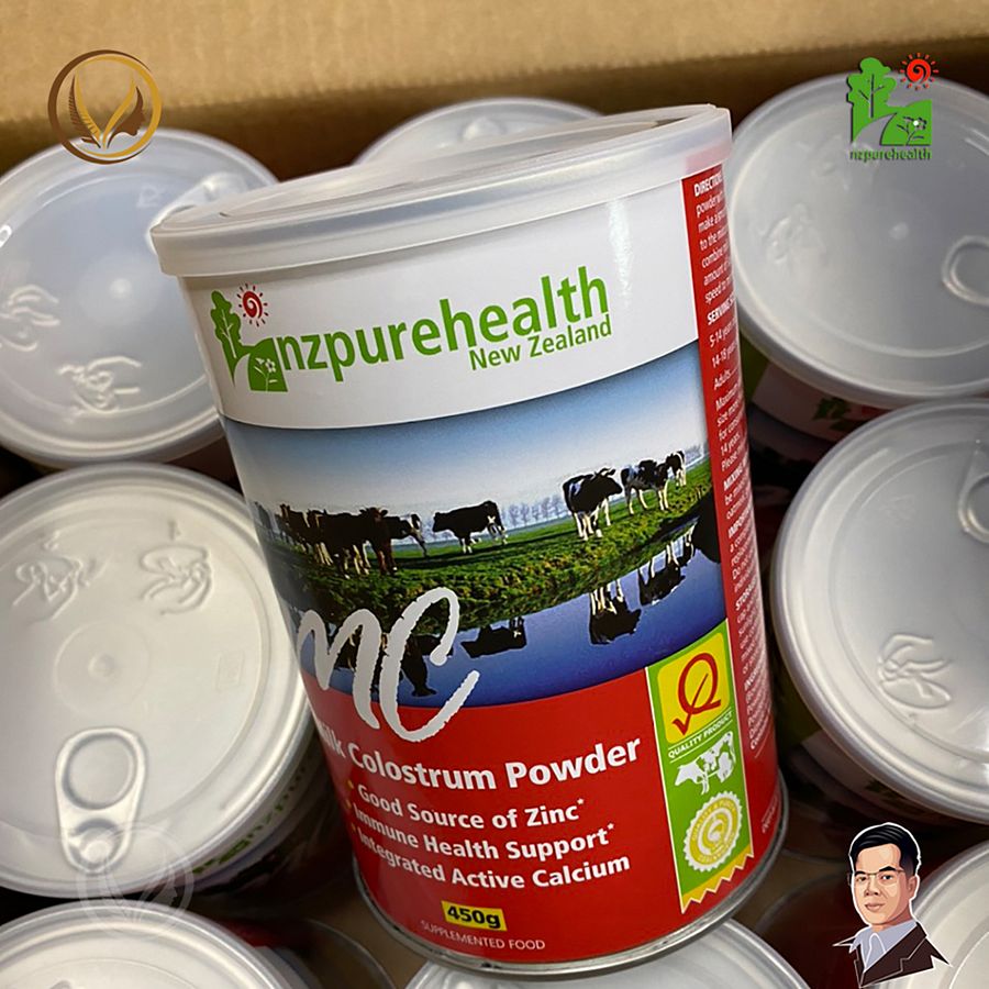Bột sữa non New Zealand Nz Pure Health Milk Colostrum Powder 450g product image (4)