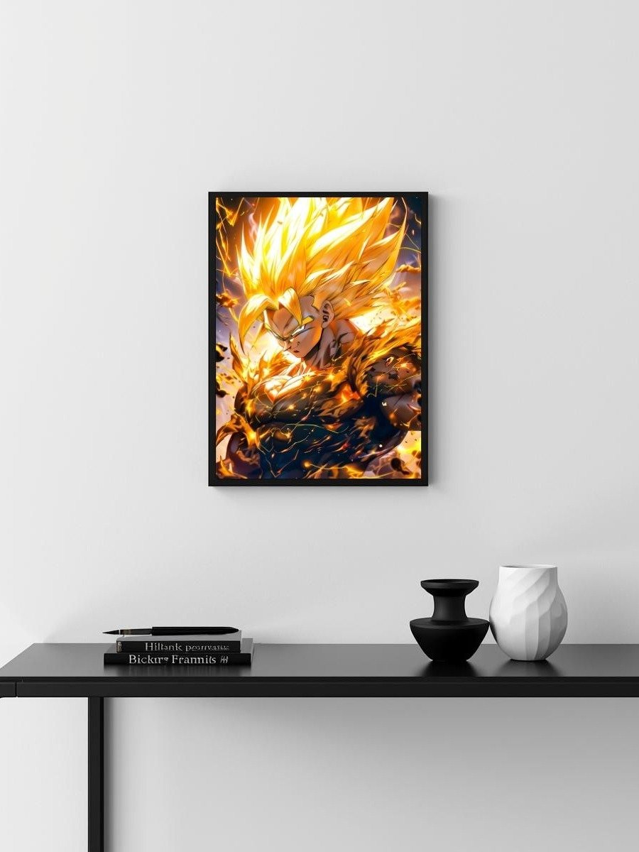 Dragon Ball Z – Goku Inferno Ascension – 8x10 Metal Print product image (3)
