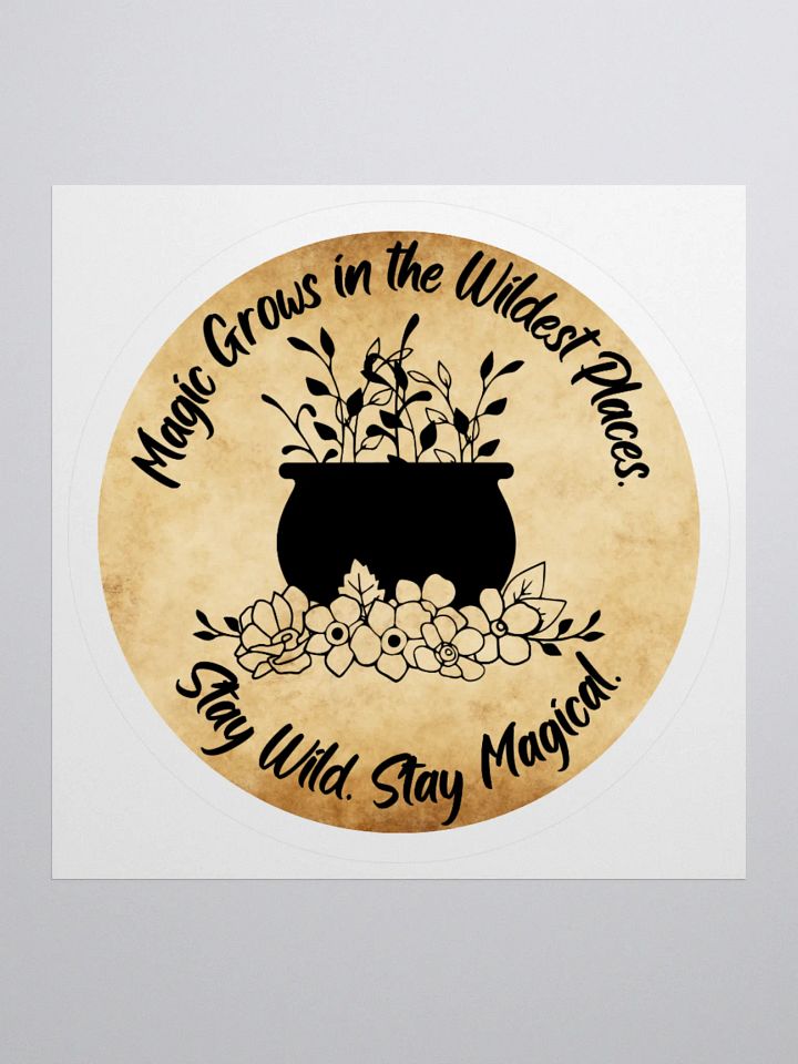 Grow Some Magic Sticker product image (1)