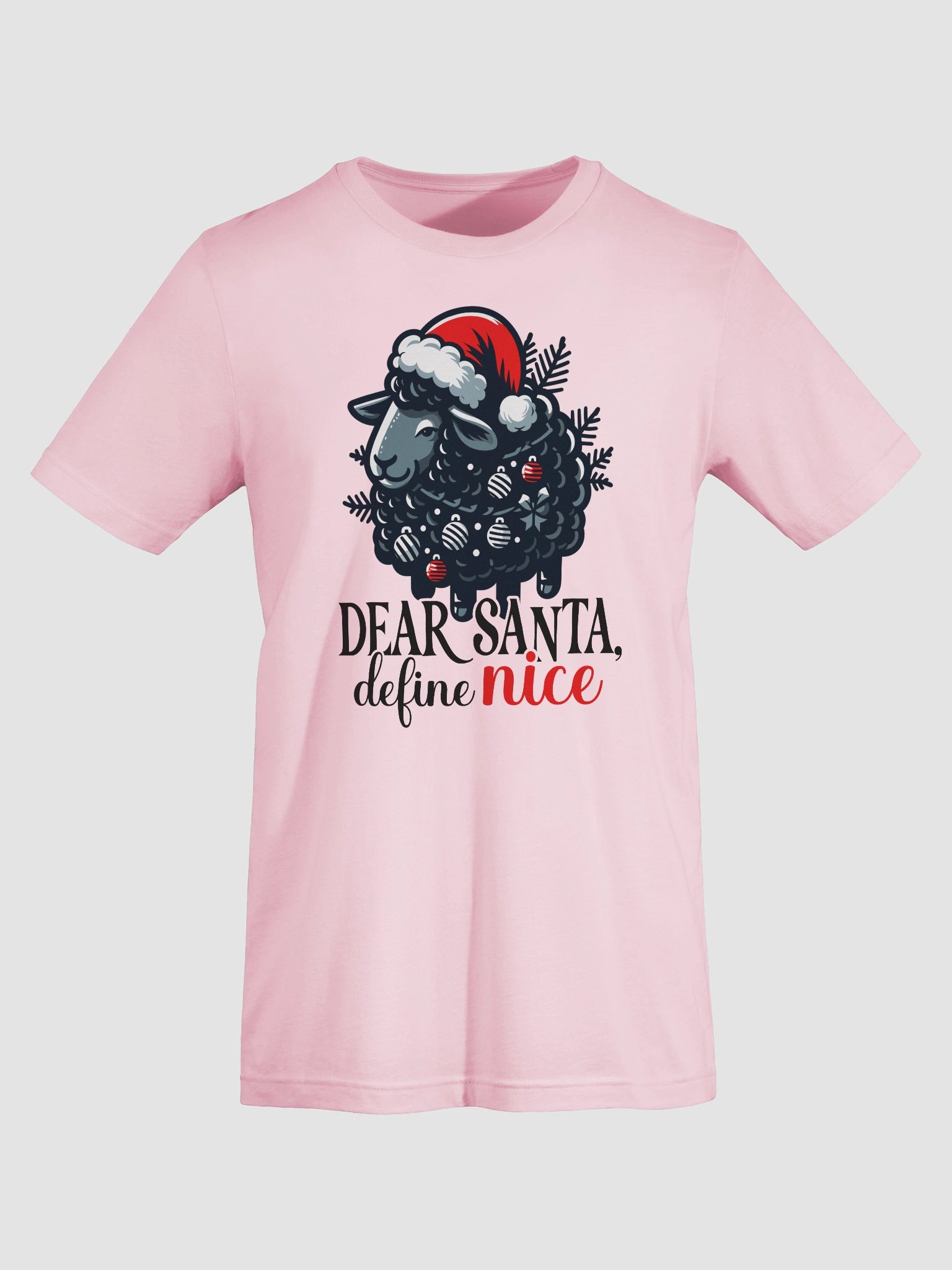 Nice Sheep Santa Tee product image (3)