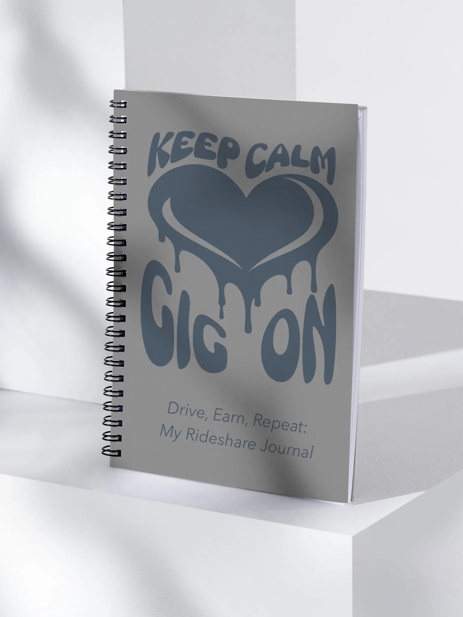 Keep Calm, Gig On Spiral Notebook Journal product image (1)
