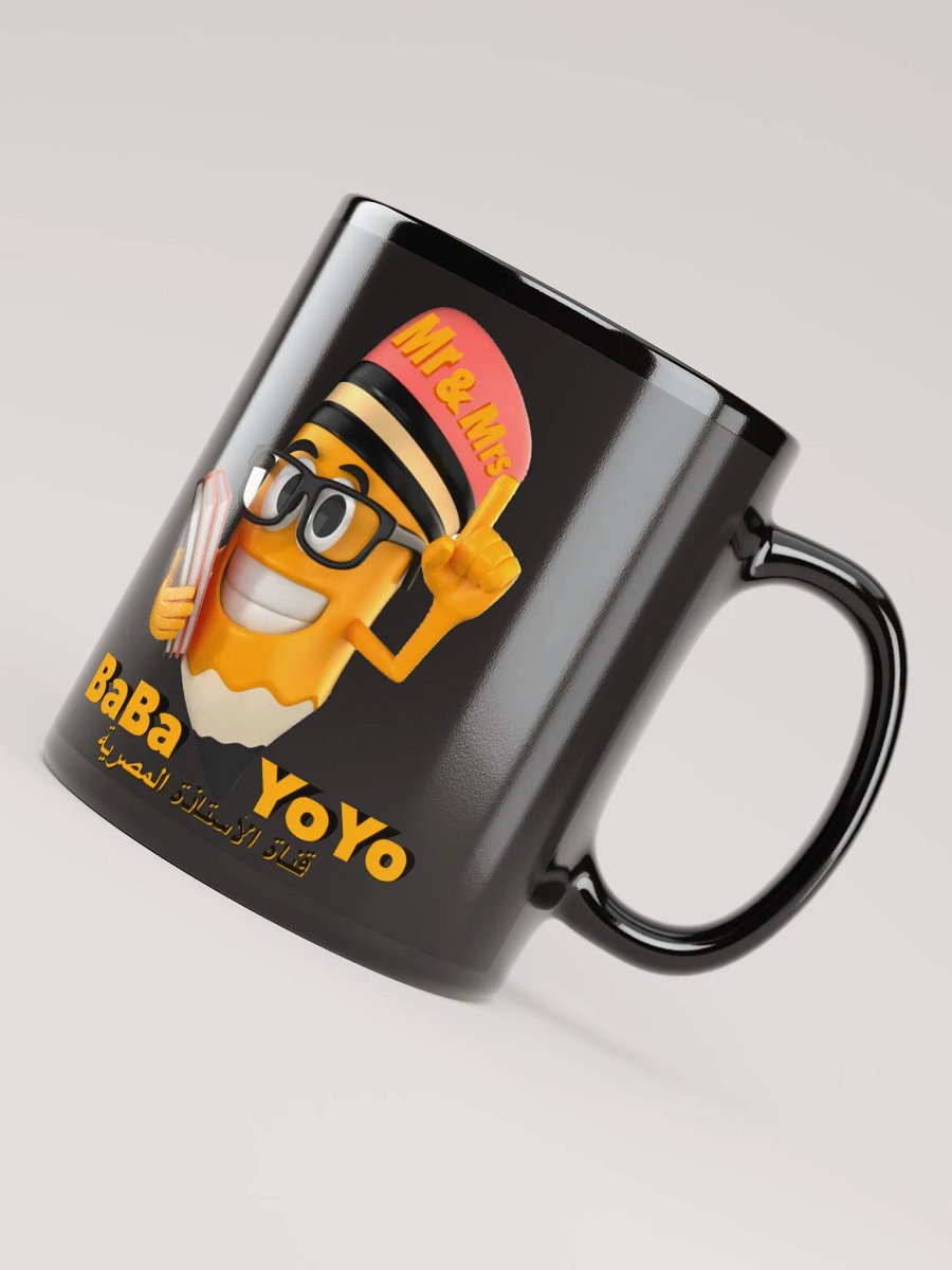 مج سيراميك اسود لامع product image (4)