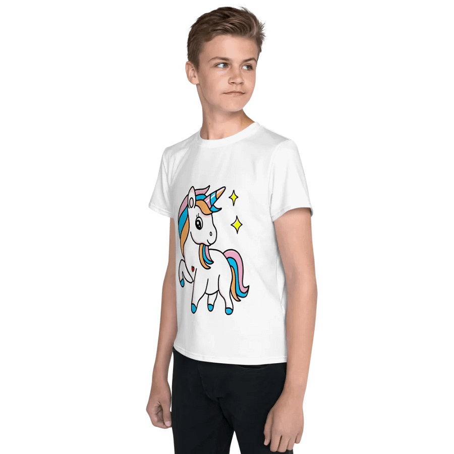 Whimsical Unicorn Dreams Youth T-Shirt product image (5)