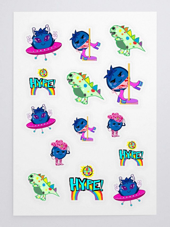 Chaos Sticker Sheet product image (1)