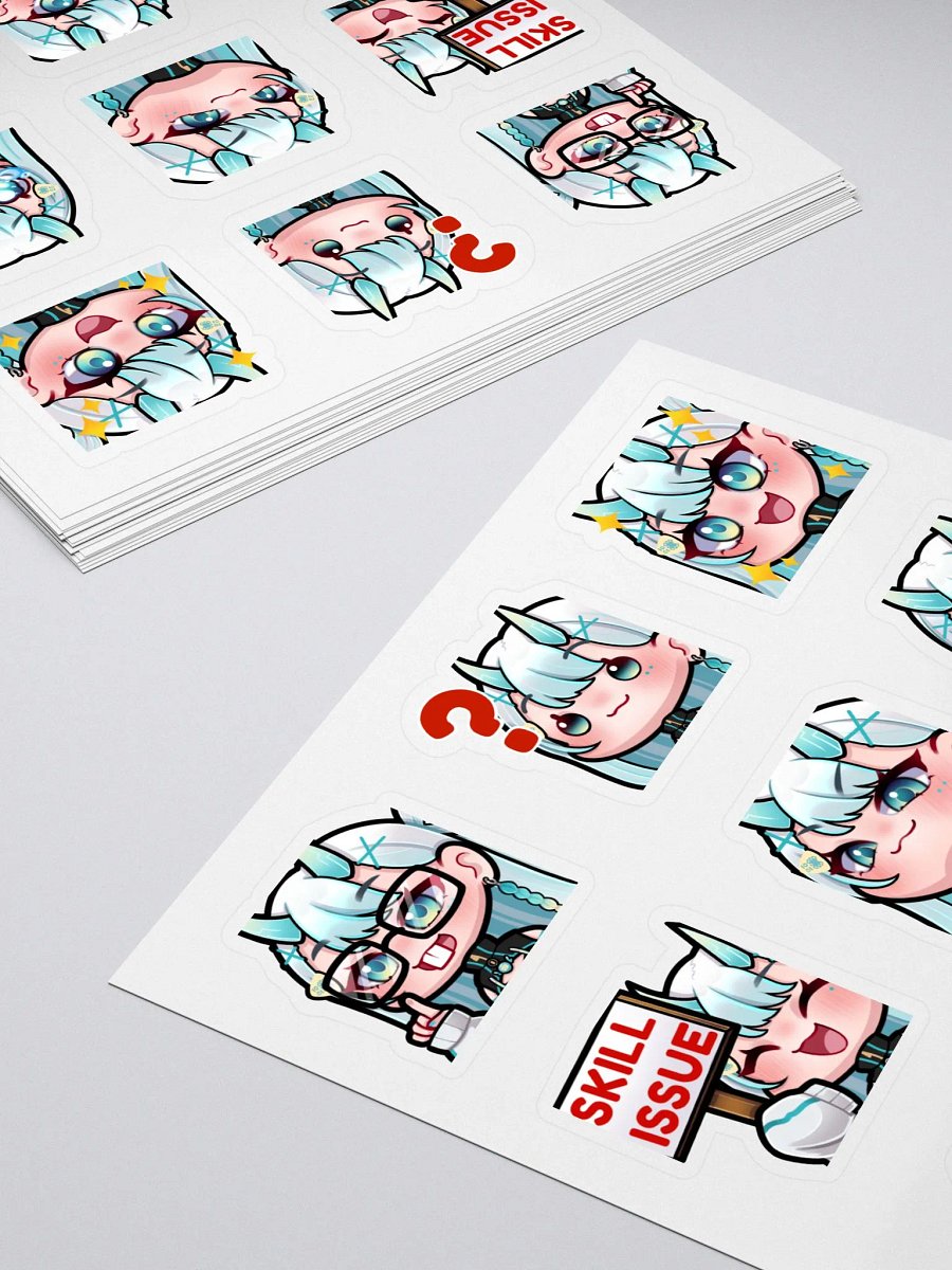 [FINAL SALE] Emote Sticker Pack product image (4)