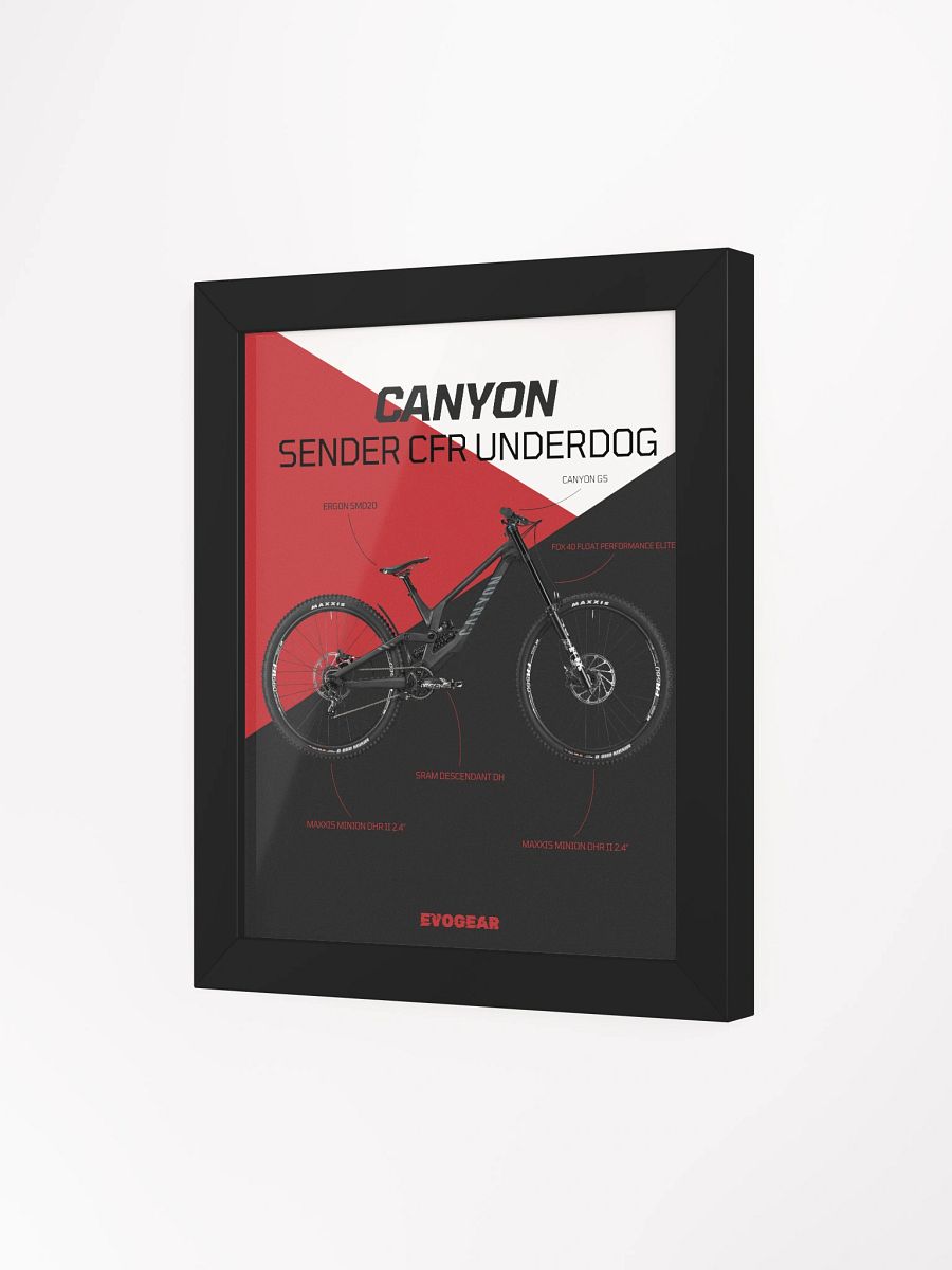 Canyon Sender CFR 29 Underdog 2024 frame product image (14)