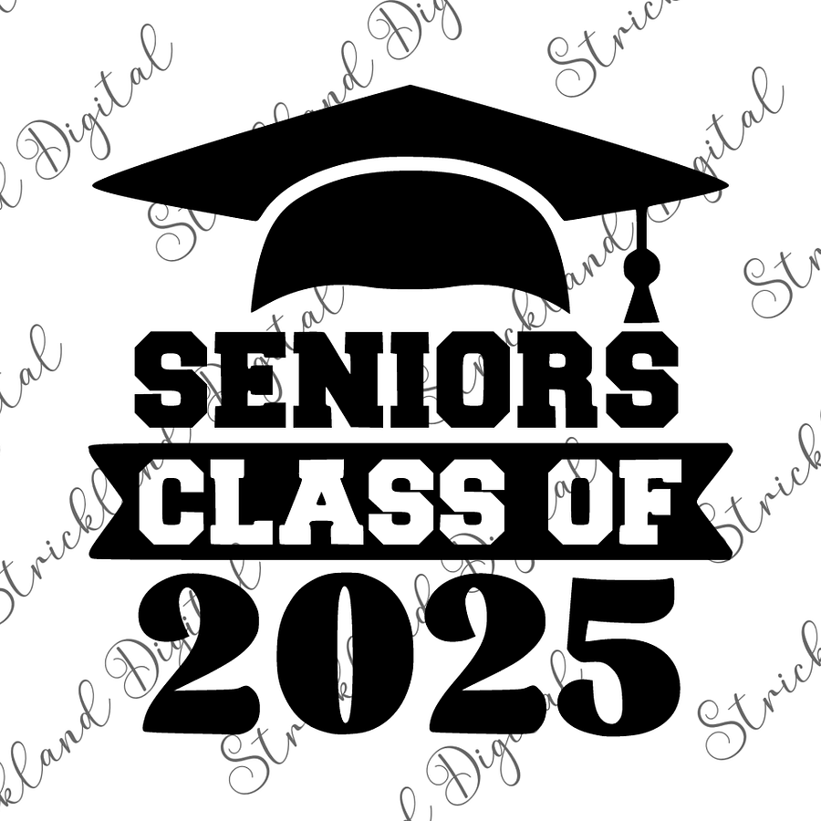 Seniors Class of 2025 SVG product image (2)