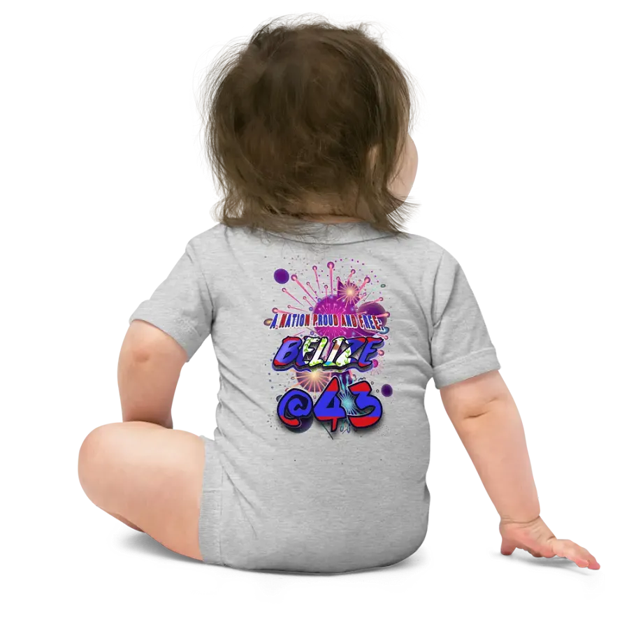 Belize Independence Day Baby One Piece product image (4)
