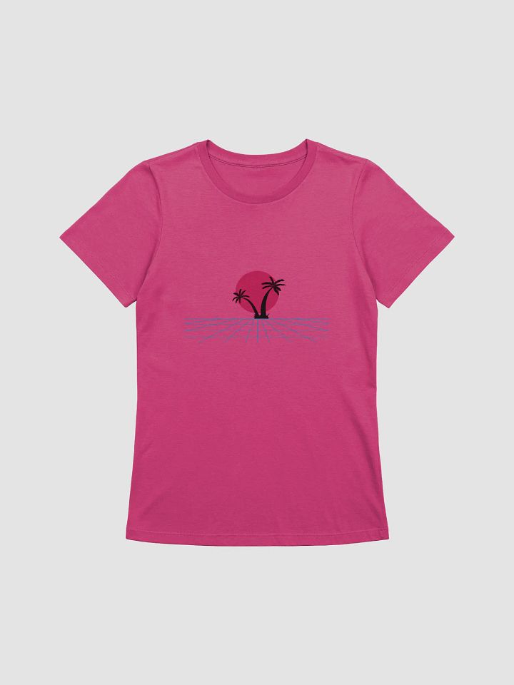 Retro Sunset Paradise Women's T-Shirt product image (1)