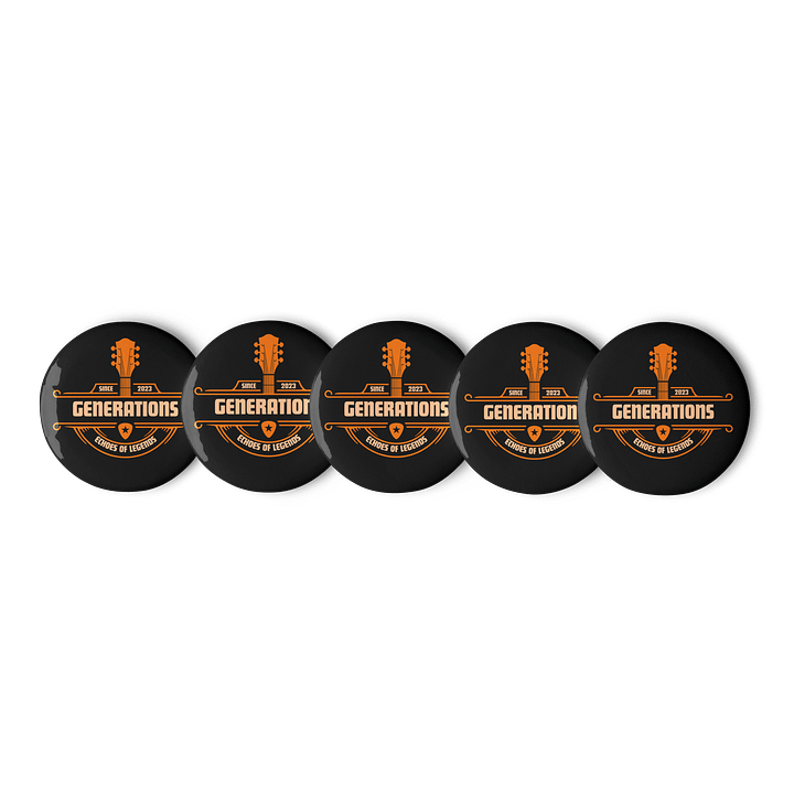 Echoes of Legends Guitar Pin Set product image (1)