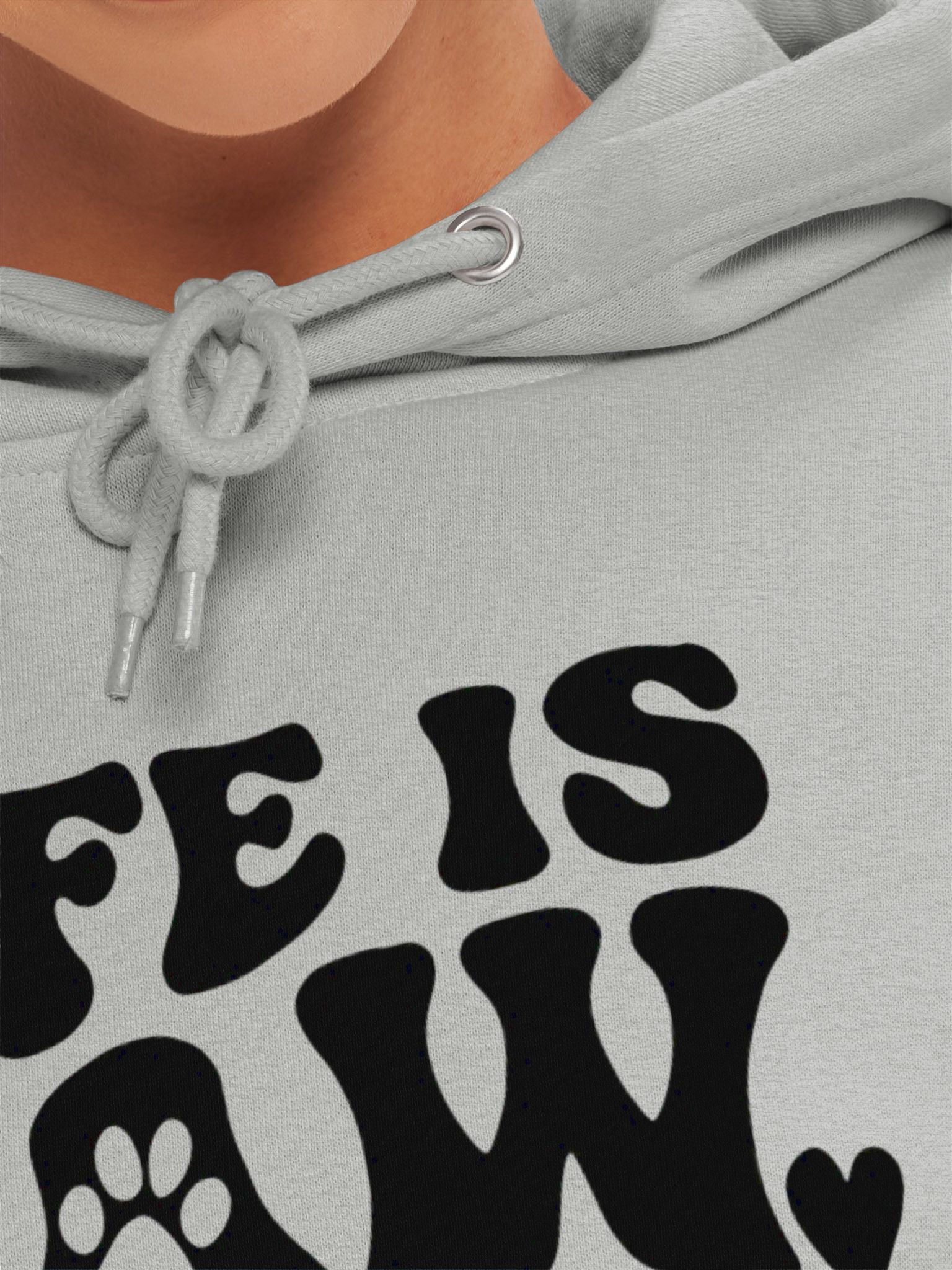 Life is PAW-SOME with My Potcake Dog Lover T-Shirt - Cute Pet Parent Hoodie product image (7)