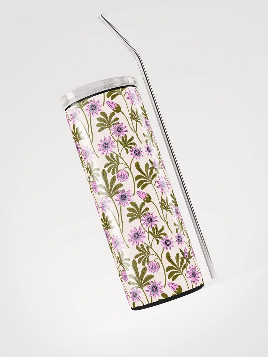 Passion Blooms - Pink and Green - Tumbler product image (3)