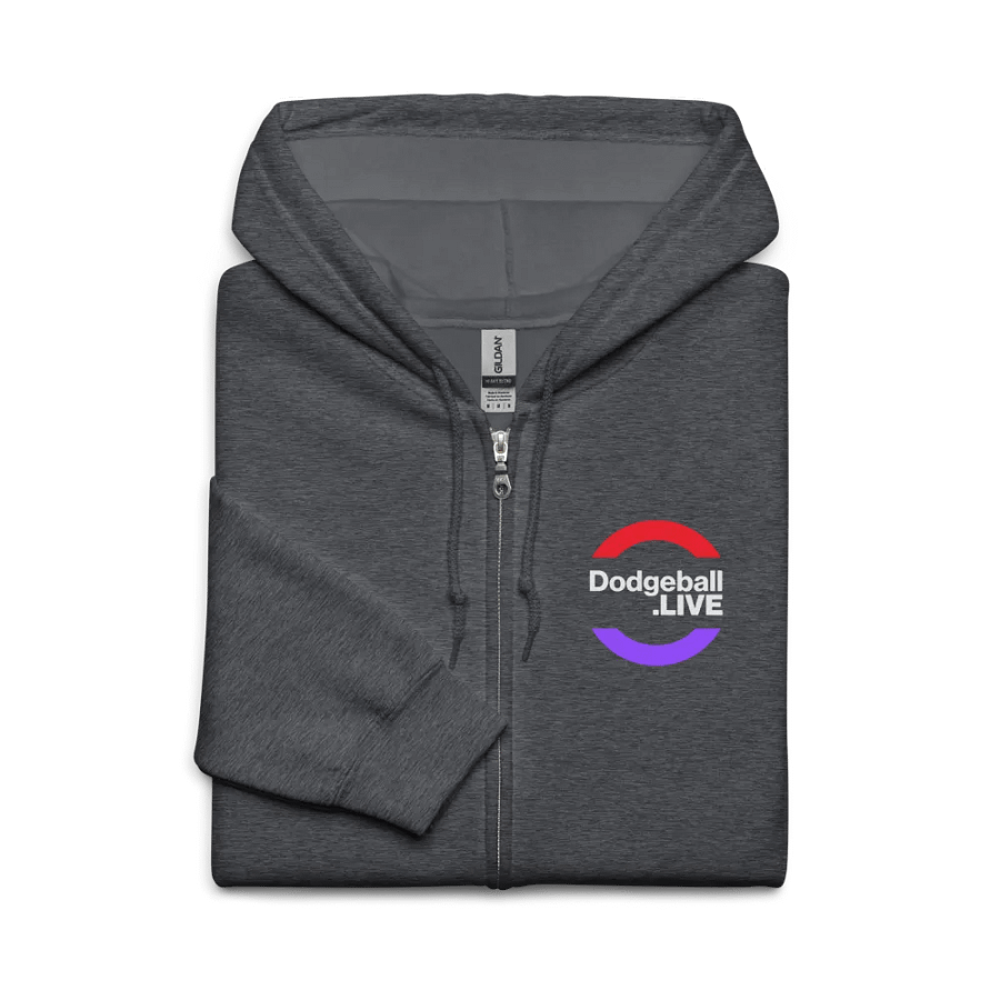 Dodgeball.LIVE Zip-Up Hoodie product image (11)
