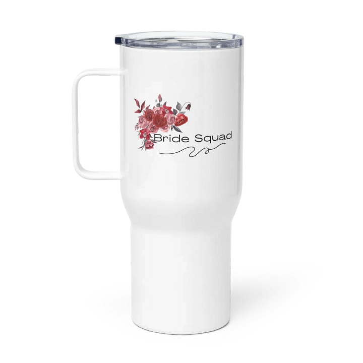 Bridal Squad 008 Rose Floral Bliss Travel Mug product image (1)