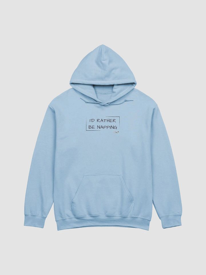 I'd rather be napping hoodie product image (1)