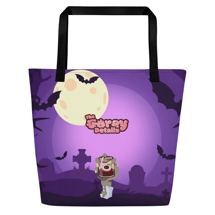 All-Over Print Large Tote Bag w/ Pocket product image (1)