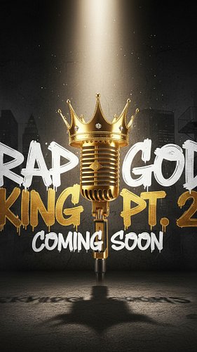 👑 Big energy only! “Rap God King PT. 2” is on the way—y’all ain’t seen nothin’ yet. If you’re ready for the next level, drop ...