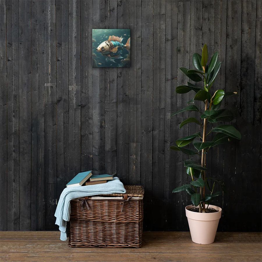 Mechanical Fish In The Sea Wall Art product image (3)