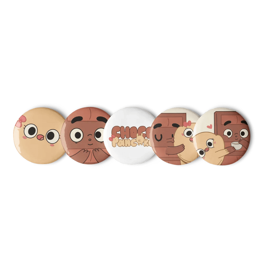 Choco & Pancake Pin Set product image (3)