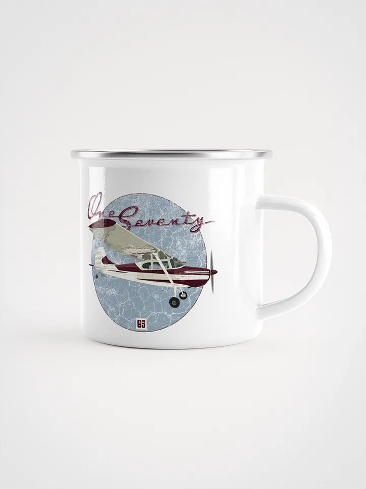 One Seventy Enamel Vintage-Look Travel Mug product image (1)
