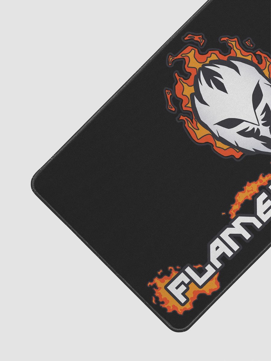 Mask Icon v2 (White) Desk Mat product image (3)