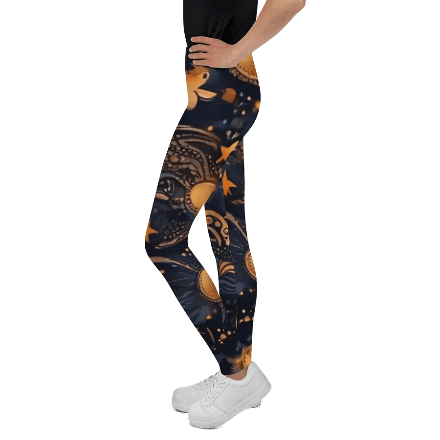 Kaleidoscope Comfort: Printed Leggings Magic product image (3)