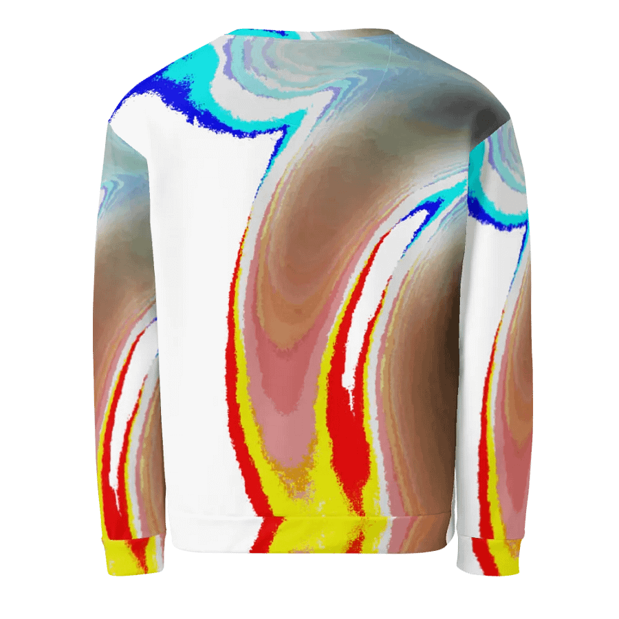 Cool Abstract Swirl Unisex Sweatshirt product image (4)