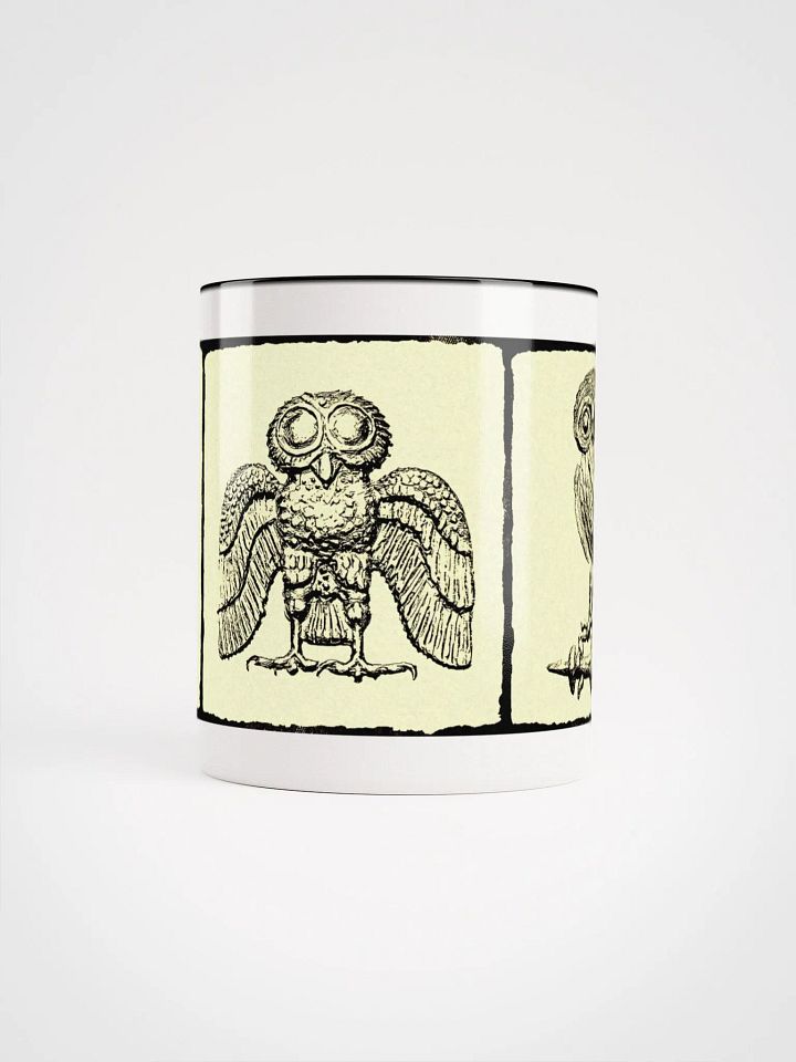 Iconic Athenian Owls Traditional Greek Art 3rd Century BC, Coffee & Tea Mug product image (2)