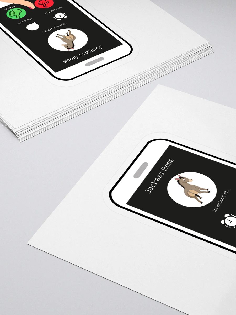 When The Boss Calls - Funny Stickers product image (4)