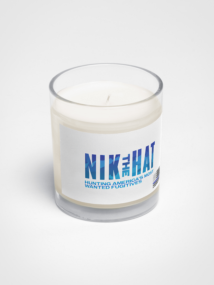 Nik The Hat | BACK THE BLUE Soy Wax Candle – Summer ’25 product image (2)