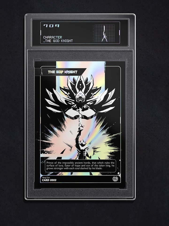 The God Knight Collector Card [PRE ORDER] product image (1)