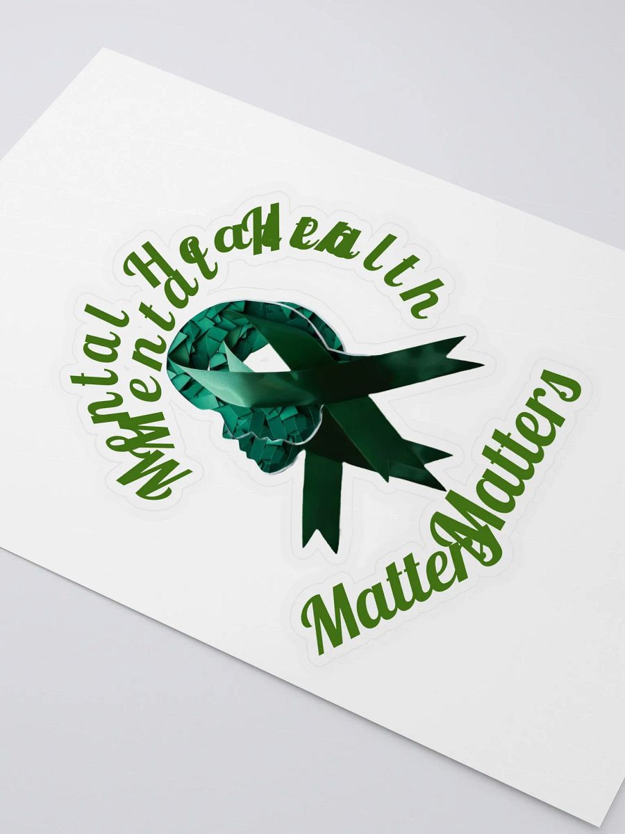 Mental Health Matters Kiss Cut Sticker Sheet product image (2)