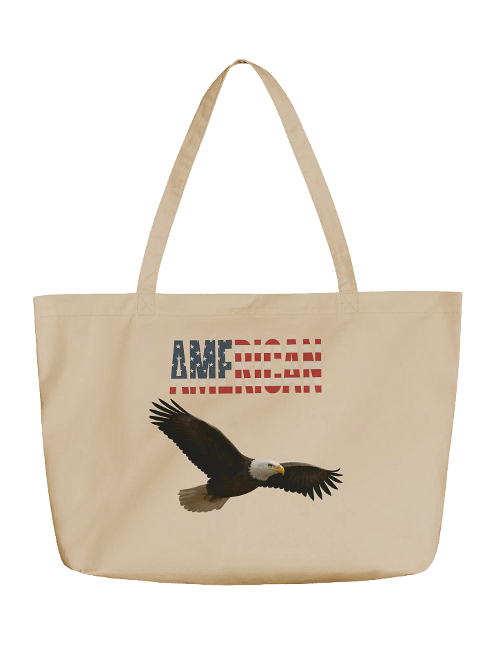American Pride Organic Tote Bag product image (2)
