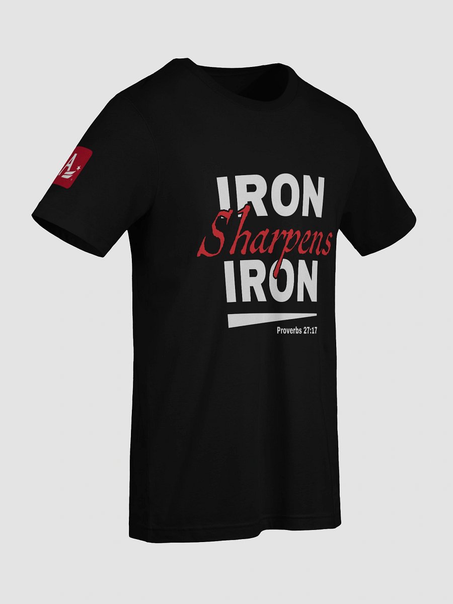 Women’s Iron Sharpens Iron T-Shirt – Proverbs 27:17 product image (9)