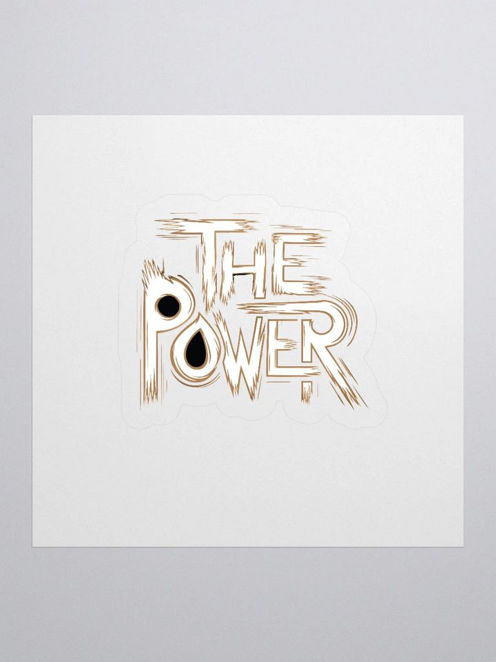 The Power Kiss Cut Stickers product image (1)