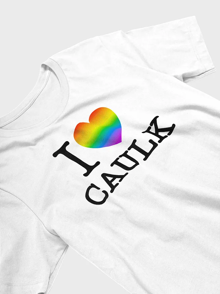 I LOVE CAULK Rainbow / Light Supersoft Tee product image (2)