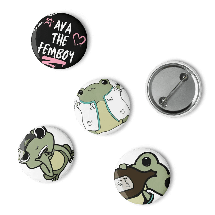Frogtopia Buttons! product image (6)