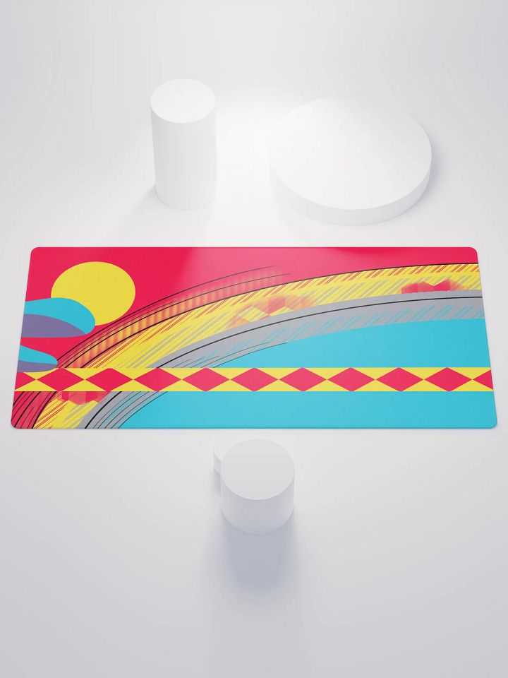 Sunset Lemonade gaming desk pad product image (1)