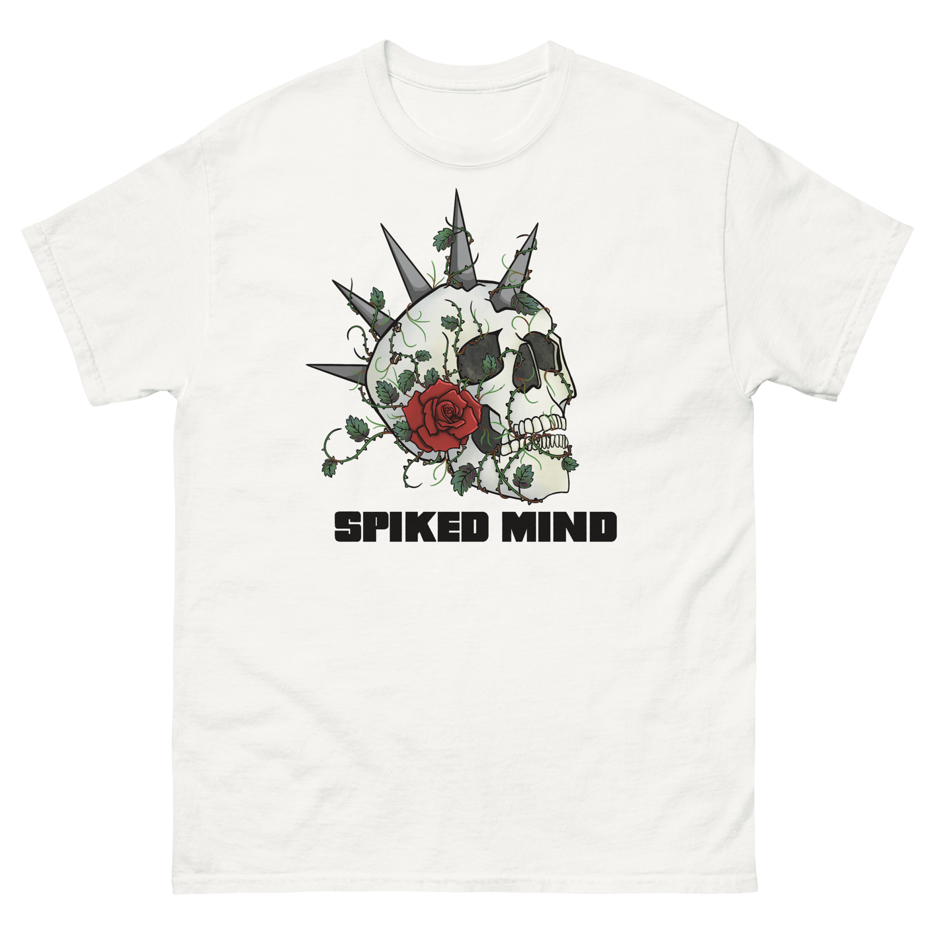 THE Spiked Mind Tee (White) product image (2)