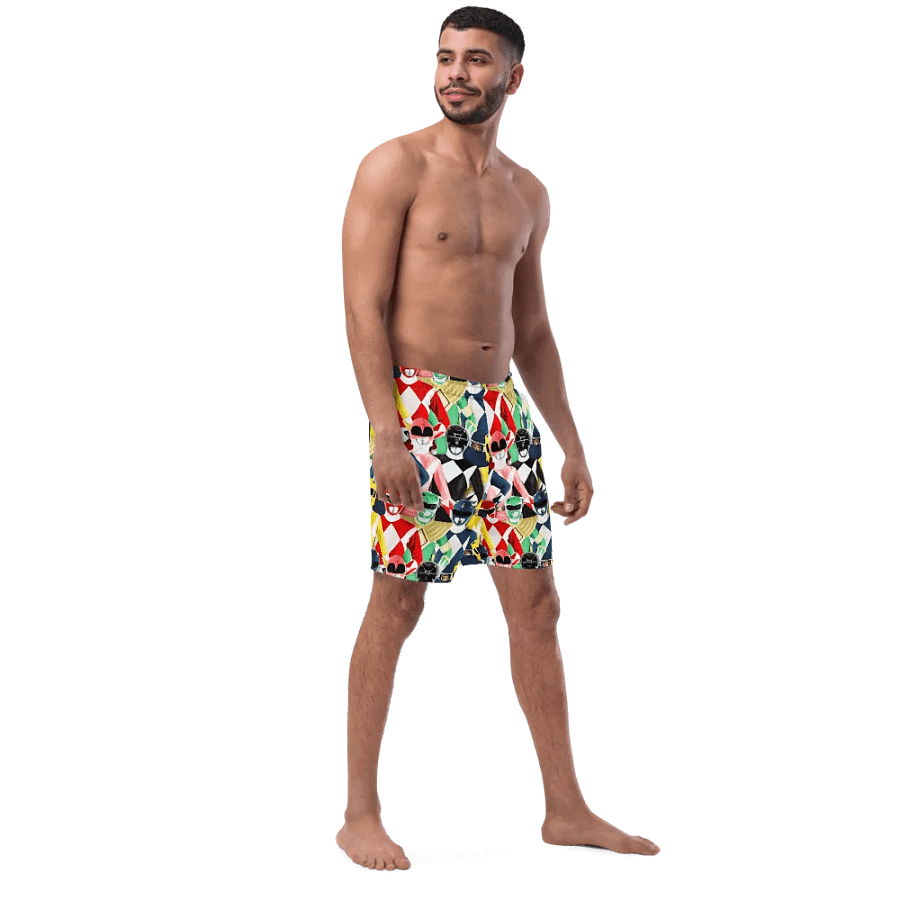 Retro Rangers All-Over Swim Trunks product image (5)