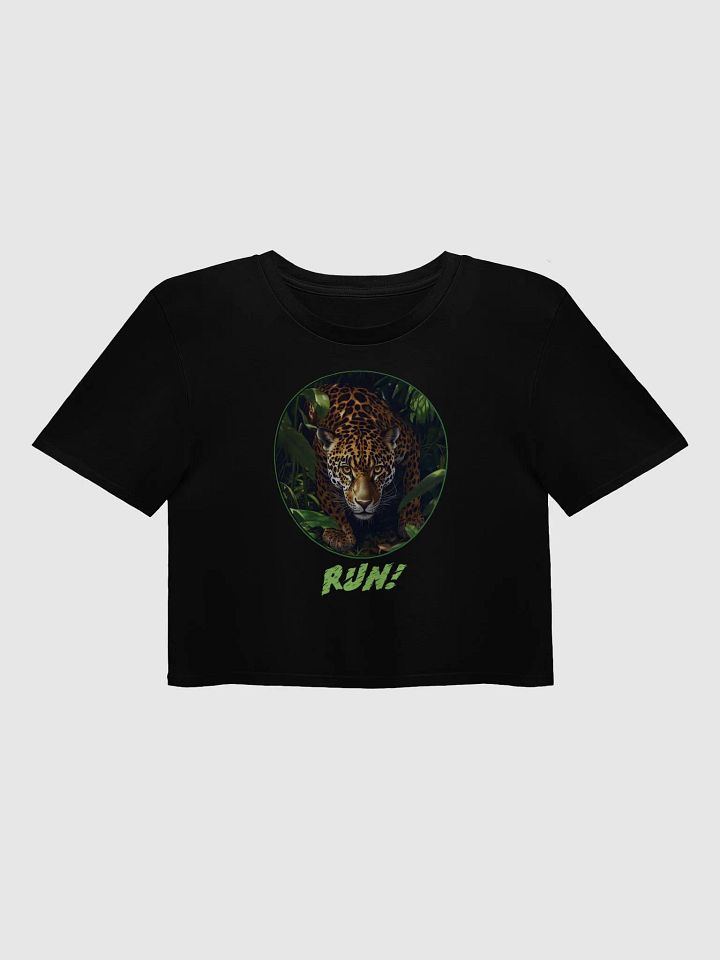 "RUN!" JAGUAR CROP TOP product image (1)