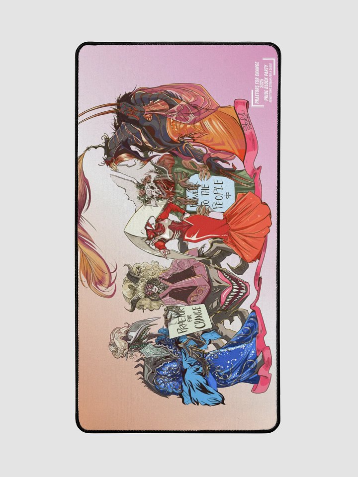 Praetor Pride Playmat/Deskmat -- Lesbian Flag product image (2)