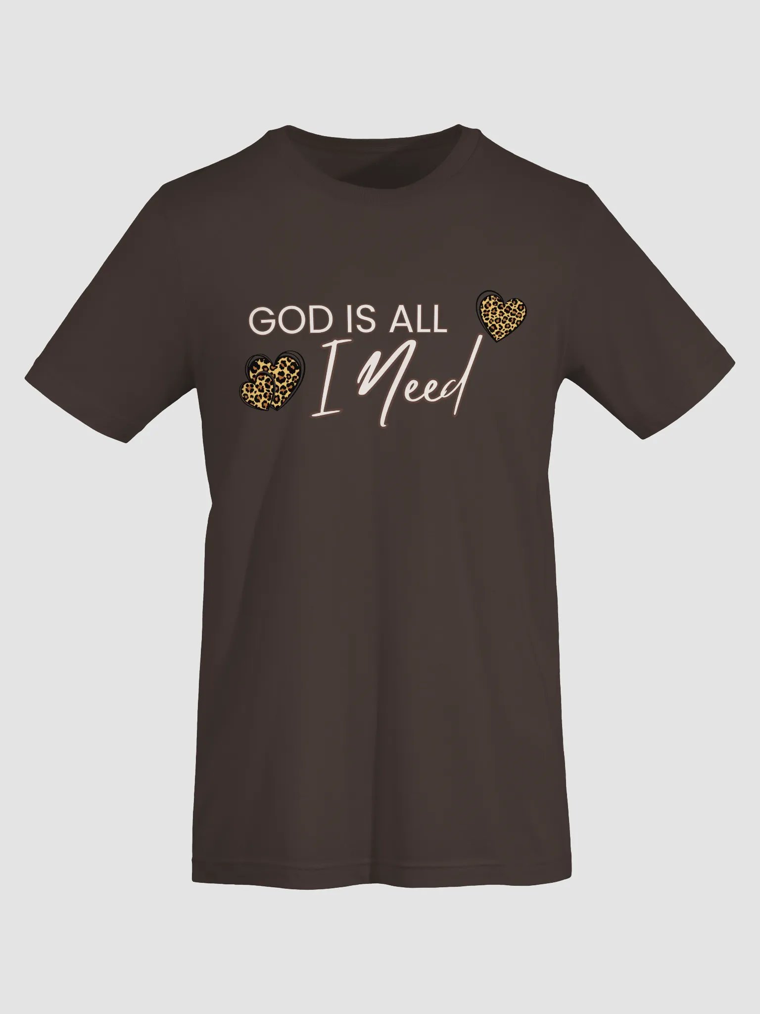 God Is All I Need Leopard T-Shirt product image (7)